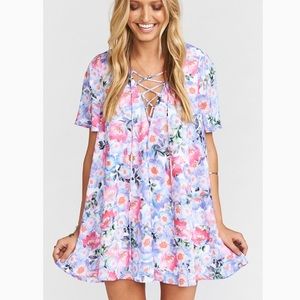 Show Me Your Mumu Kylie Poppy Daze Floral Dress